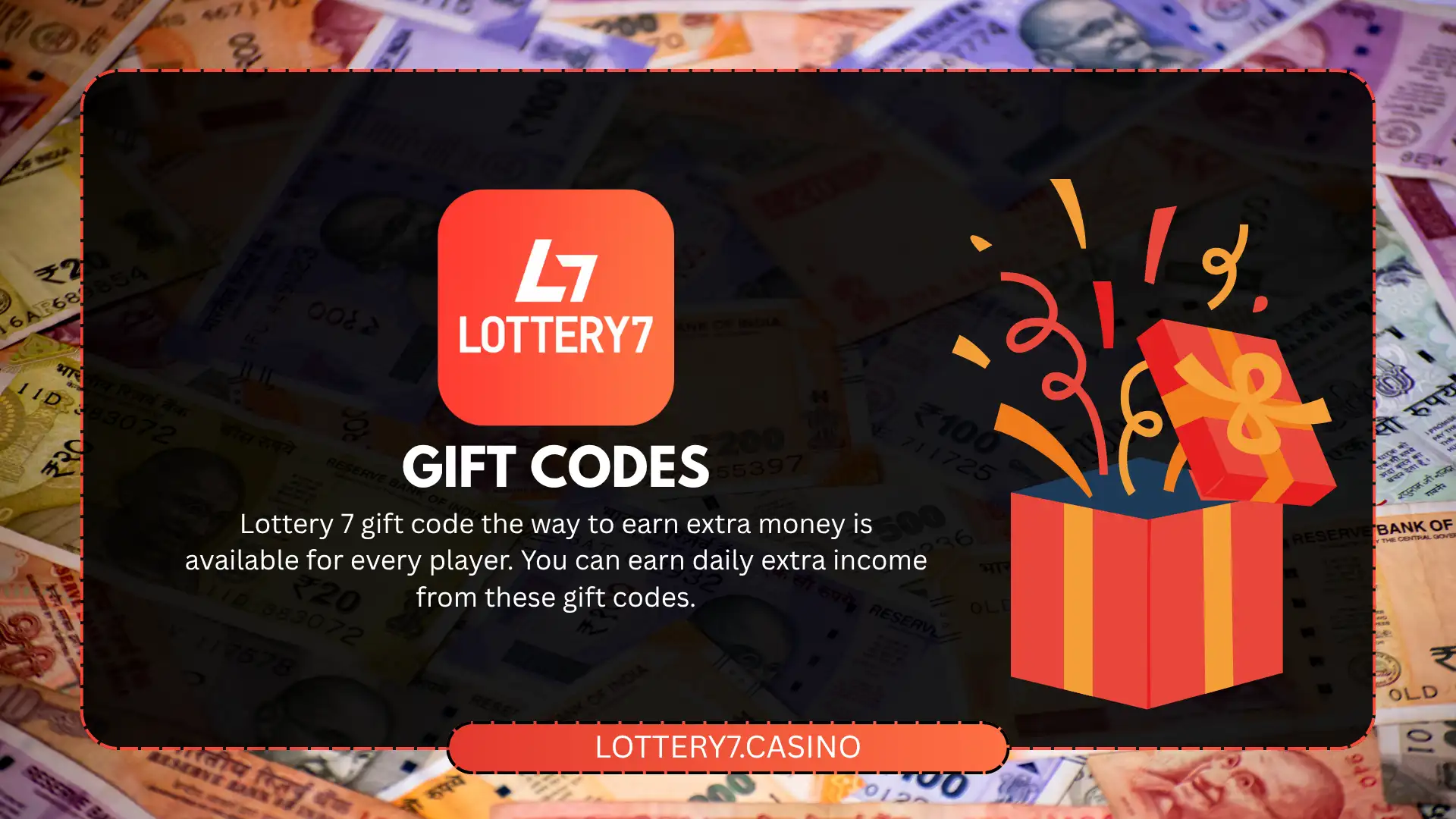 Lottery 7 Gift Codes